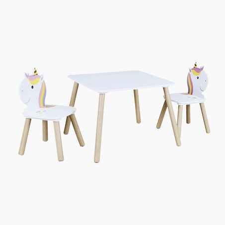 Bureau enfant LISON coloris blanc