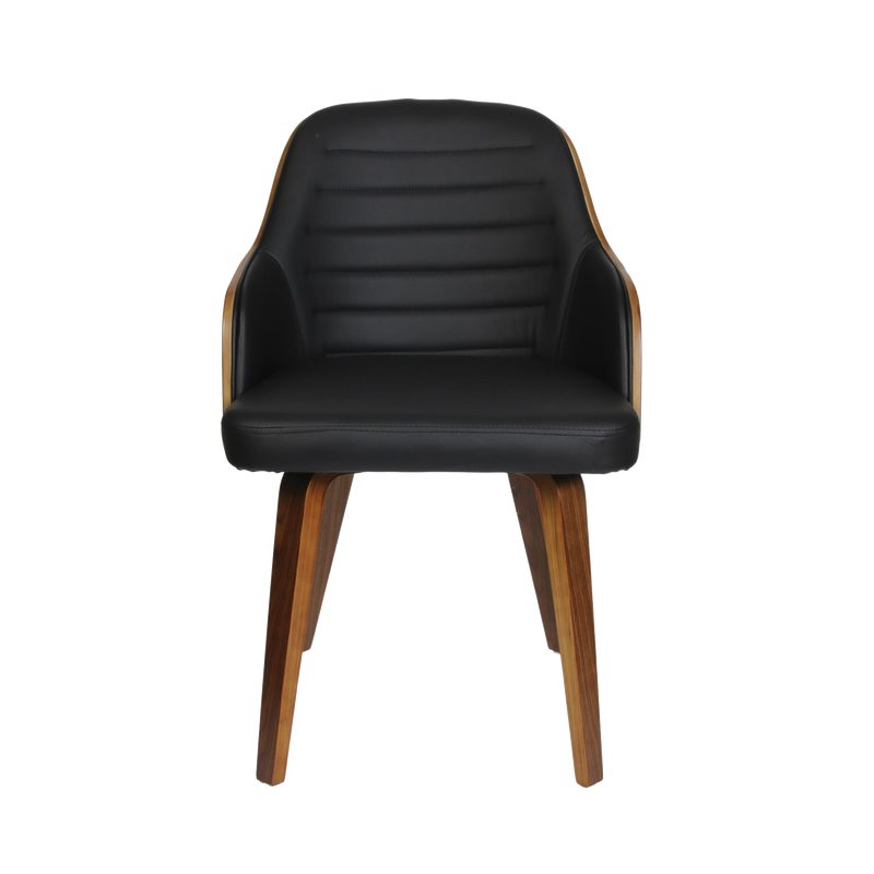 Chaise FRANK coloris noyer