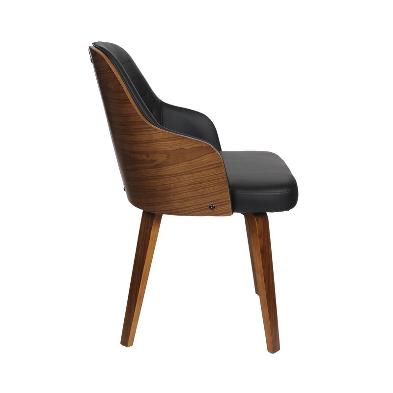 Chaise FRANK coloris noyer