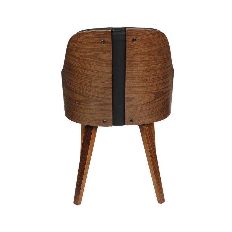 Chaise FRANK coloris noyer