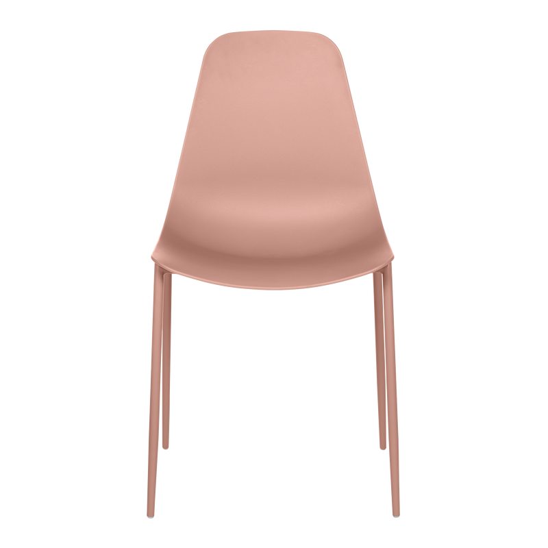 Chaise TEHA coloris rose poudré