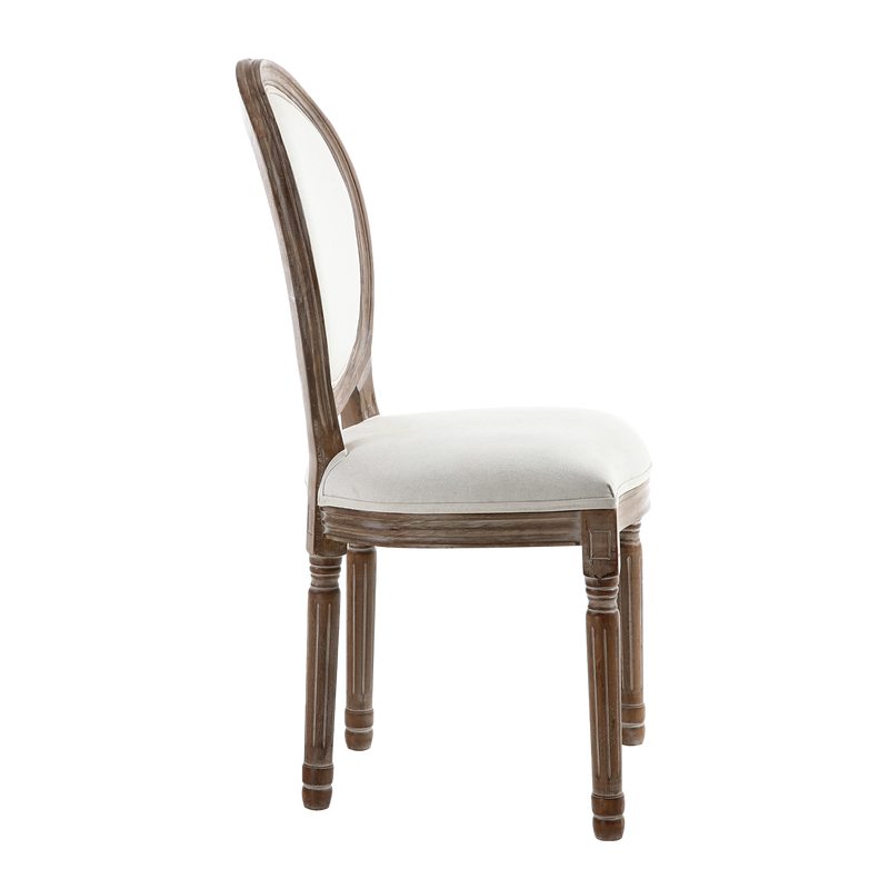 Chaise MELODIE coloris blanc cassé