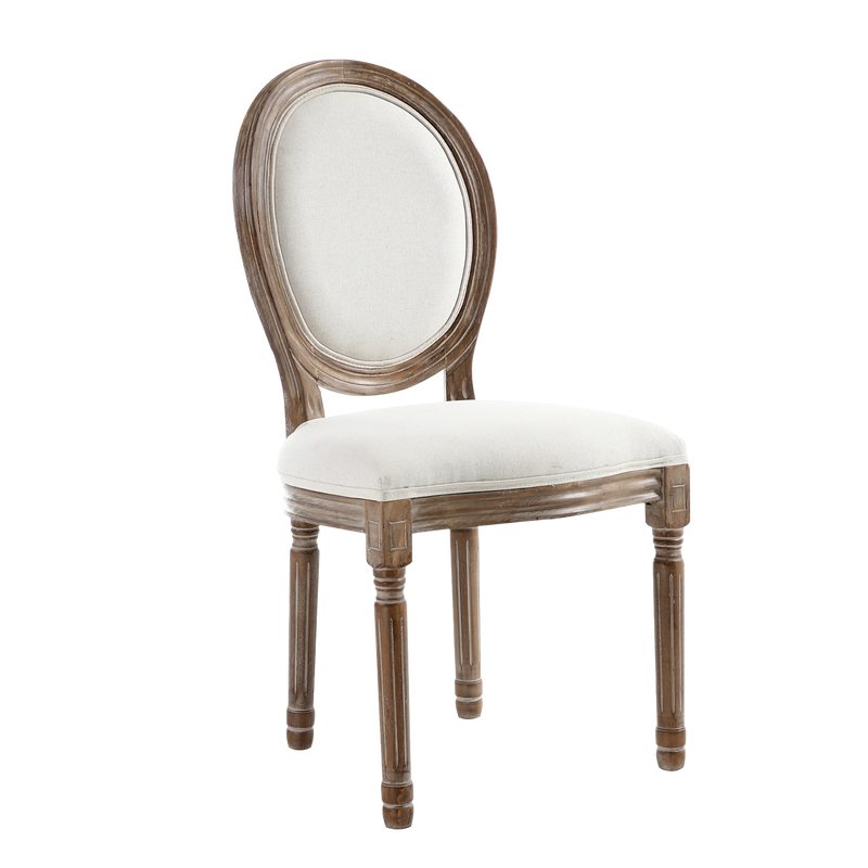 Chaise MELODIE coloris blanc cassé