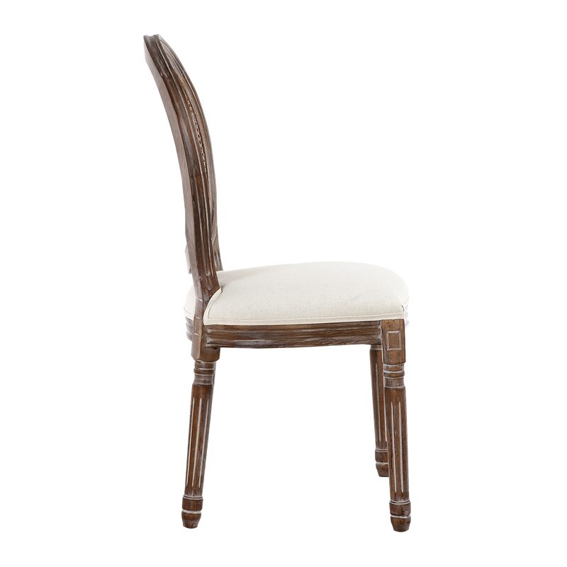 Chaise MELODIE coloris blanc cassé