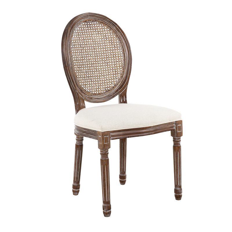 Chaise MELODIE coloris blanc cassé