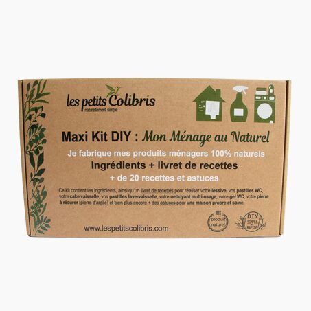 Les Petits Colibris Kit MAXI DIY MON MENAGE NATUREL