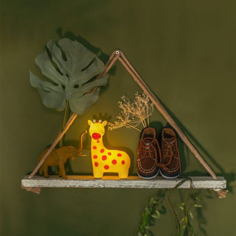 Veilleuse FRIENDLY SAFARI coloris multicolore 17 x 10,5 cm