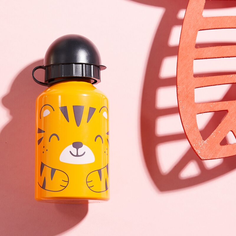 Gourde enfant FRIENDLY SAFARI coloris orange