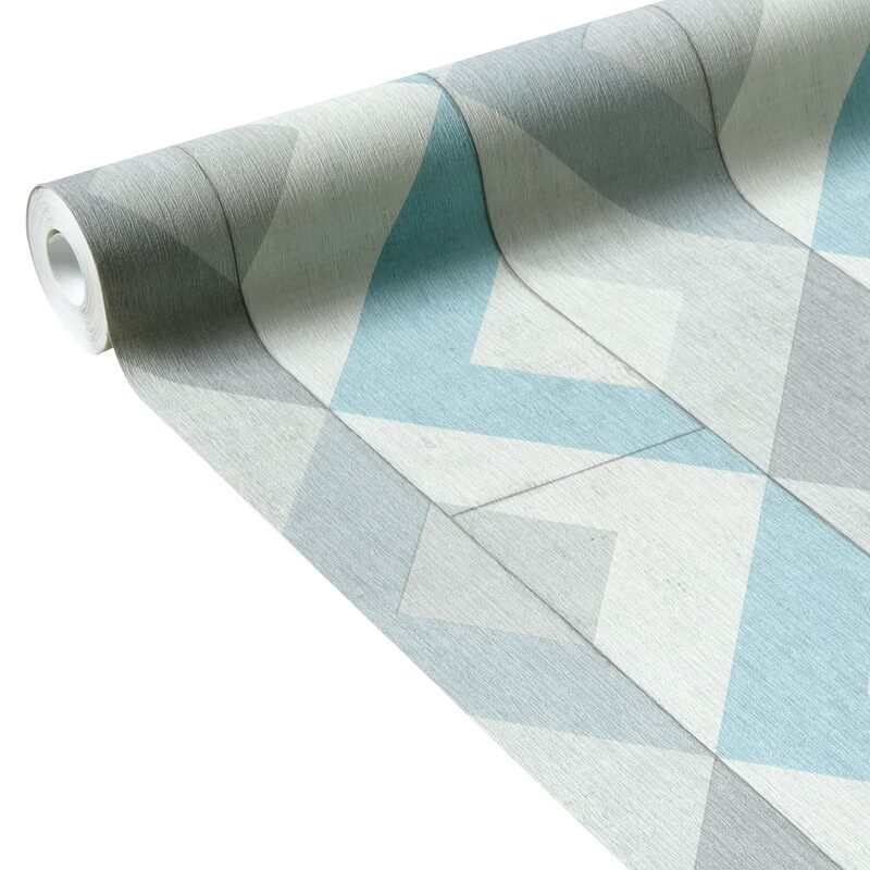 Papier peint intissé OSLO coloris gris moyen