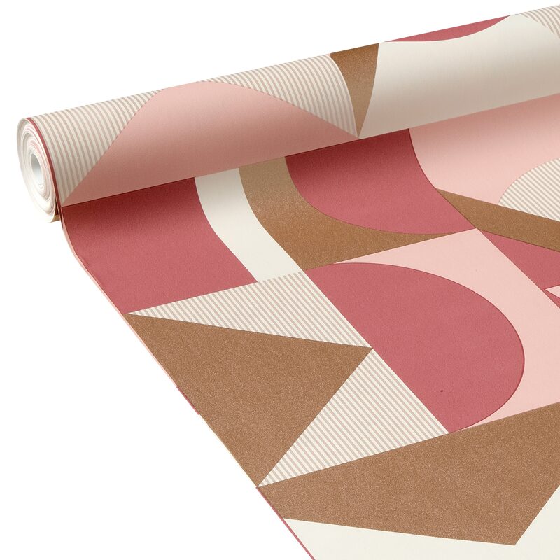 Papier peint intissé OPERA coloris rose
