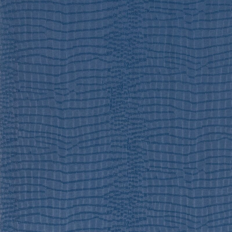 Papier peint intissé VASCO coloris bleu nuit