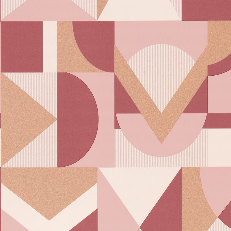 Papier peint intissé OPERA coloris rose