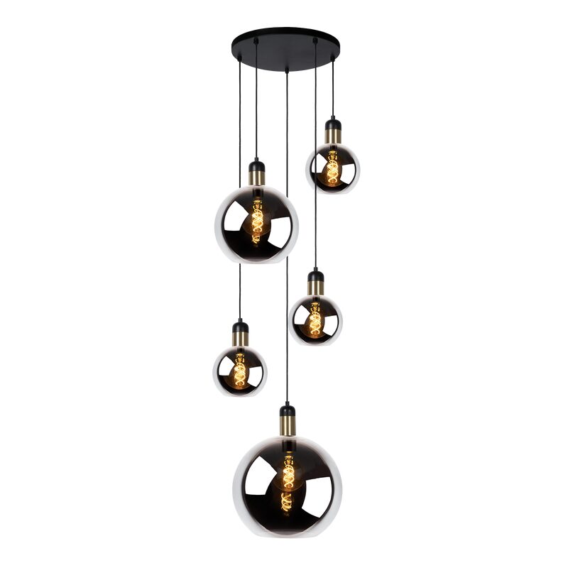 Suspension JULIUS coloris transparent 65 x 65 cm