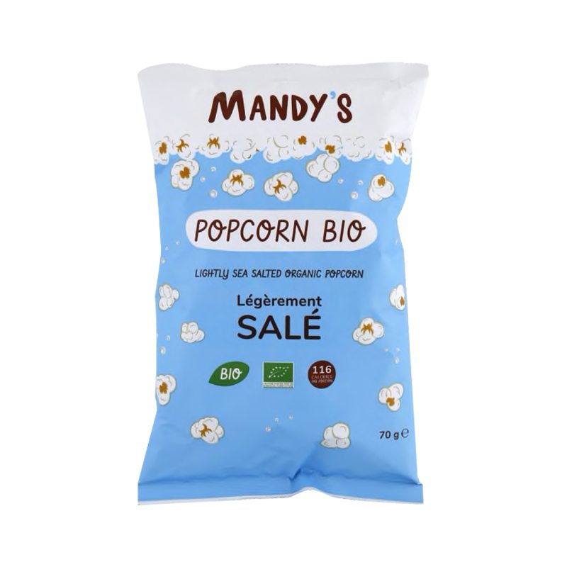 Confiserie MANDY' - POPCORN SALÉ  BIO