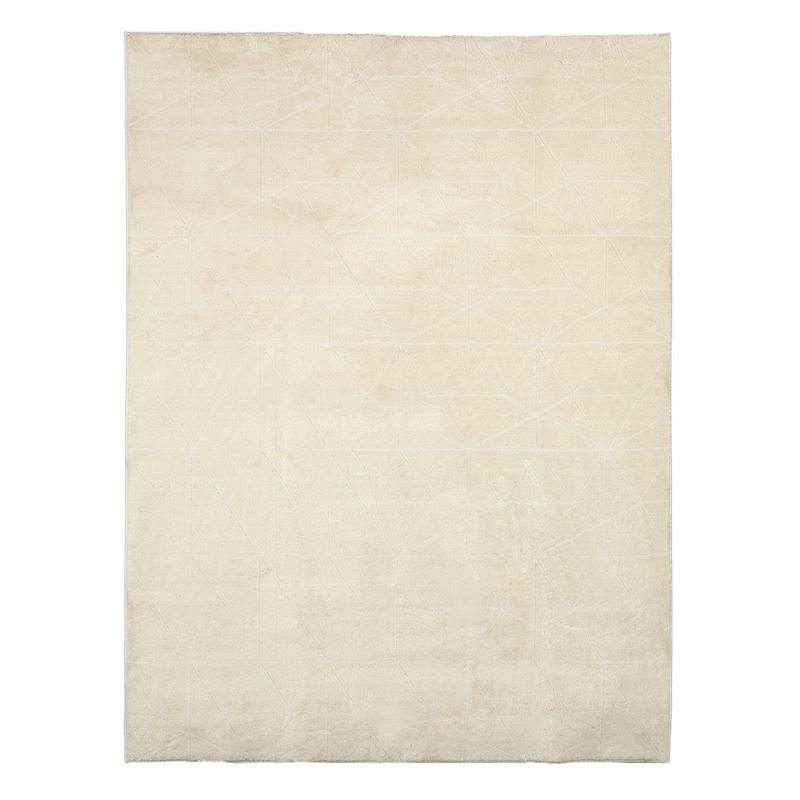 Tapis TEHO coloris écru 150 x 200 cm