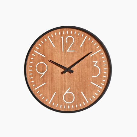 4MURS Horloge en bois ROMY coloris brun