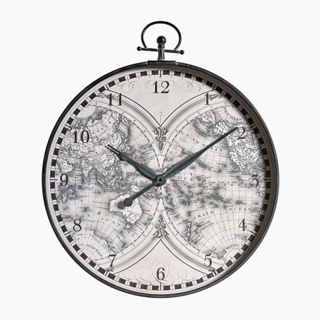 4MURS Horloge à gousset MAP coloris gris