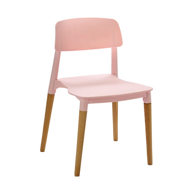 Chaise enfant LILOU coloris rose clair