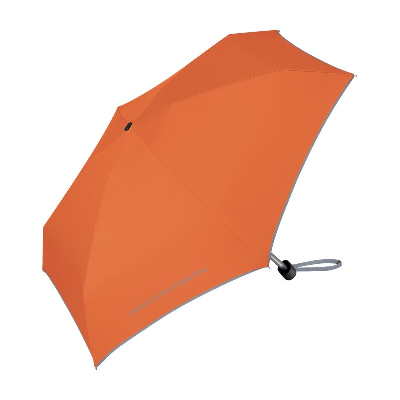 Parapluie ULTRA MINI FLAT BENETTON ORANGE coloris orange