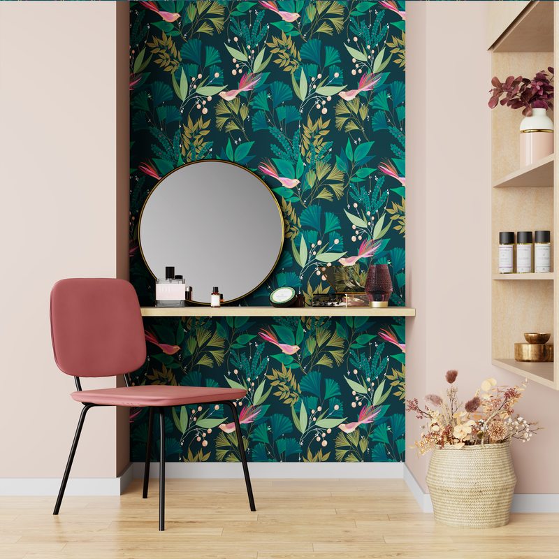 Papier peint intissé VICTORIA BY E. RIVASSOUX coloris multicolore