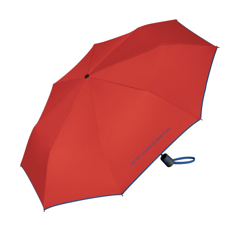 Parapluie MINI AC BENETTON ROUGE coloris rouge