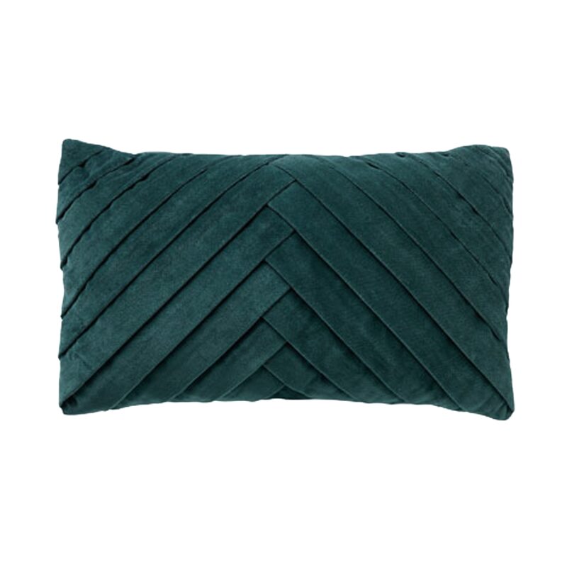 Coussin MEIM coloris vert émeraude 30 x 50 cm