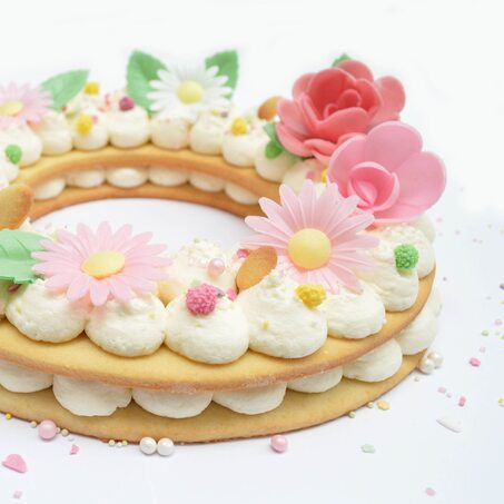 Moule à gâteaux FLORAL CAKE coloris multicolore