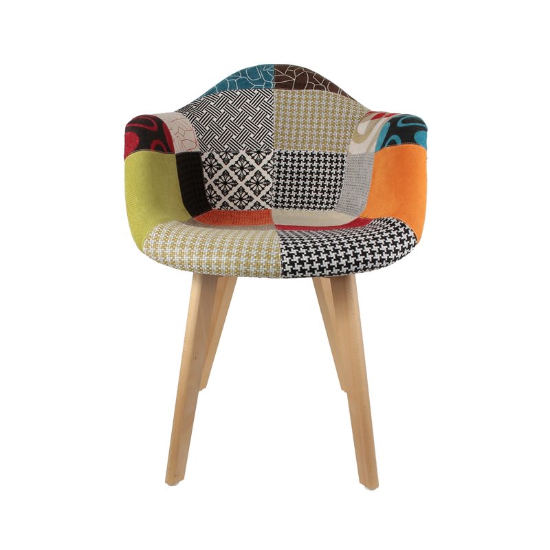 Fauteuil SCANTISSU coloris multicolore