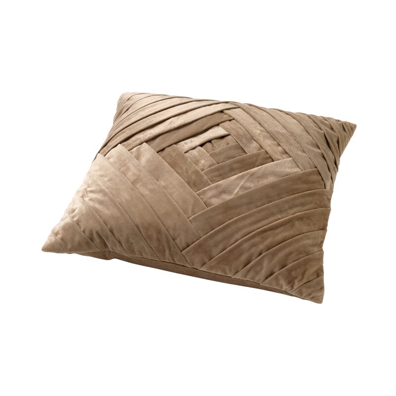 Coussin ILLY coloris taupe 45 x 45 cm