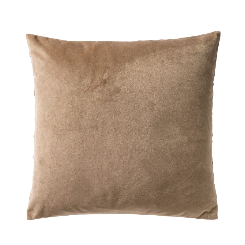 Coussin ILLY coloris taupe 45 x 45 cm