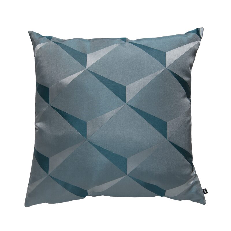 Coussin ANSER coloris bleu canard 50 x 50 cm