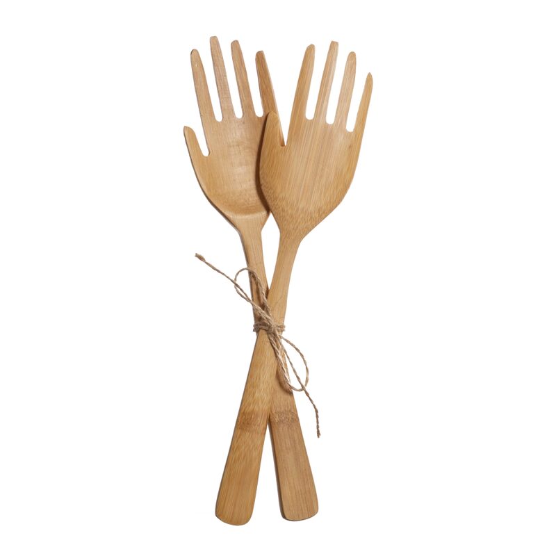 Couverts à salade BAMBOO SERVERS