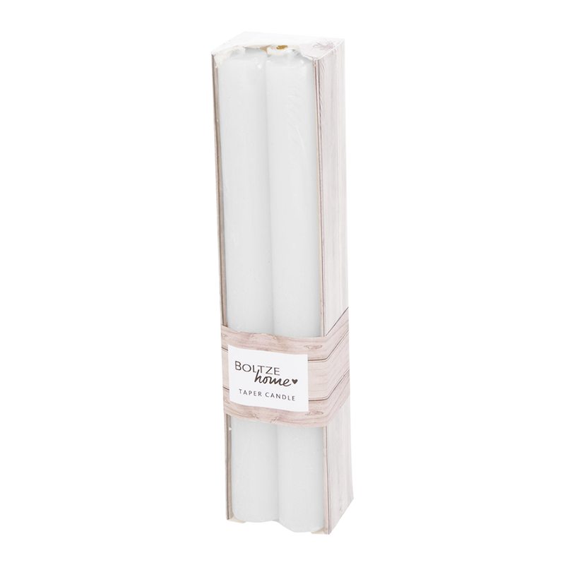 Bougie MELIA coloris blanc