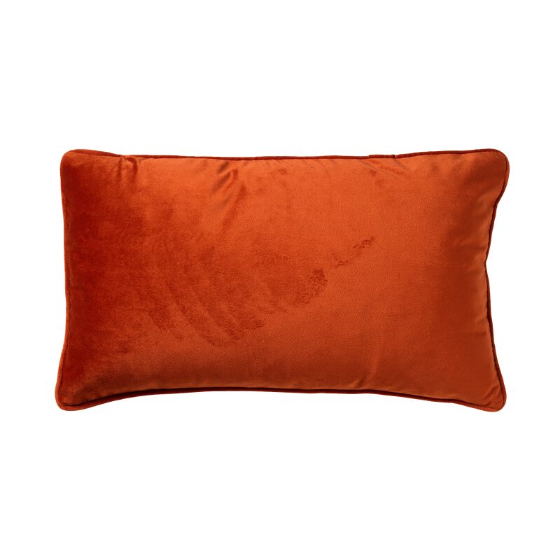 Coussin FYN coloris terracotta 30 x 50 cm