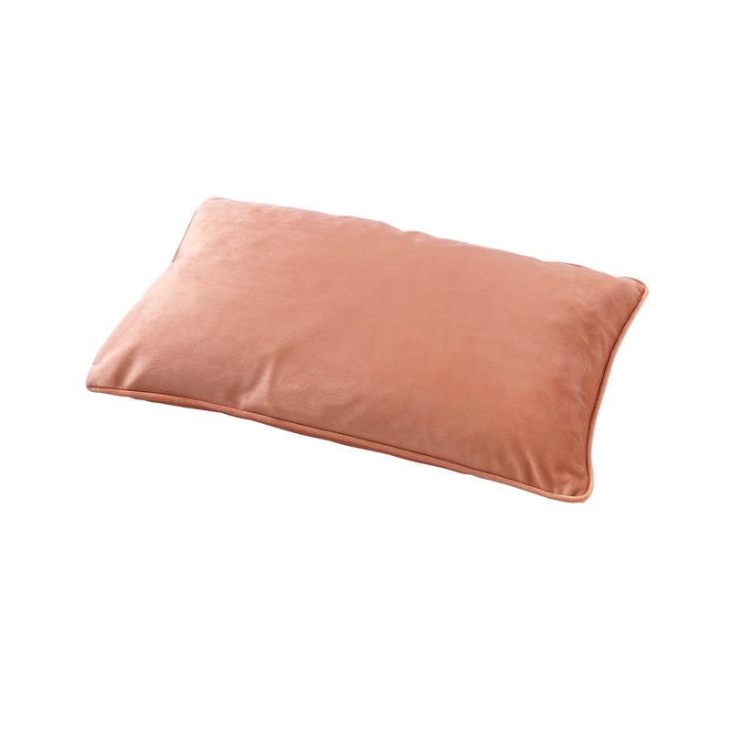 Coussin FYN coloris nude orangé 30 x 50 cm