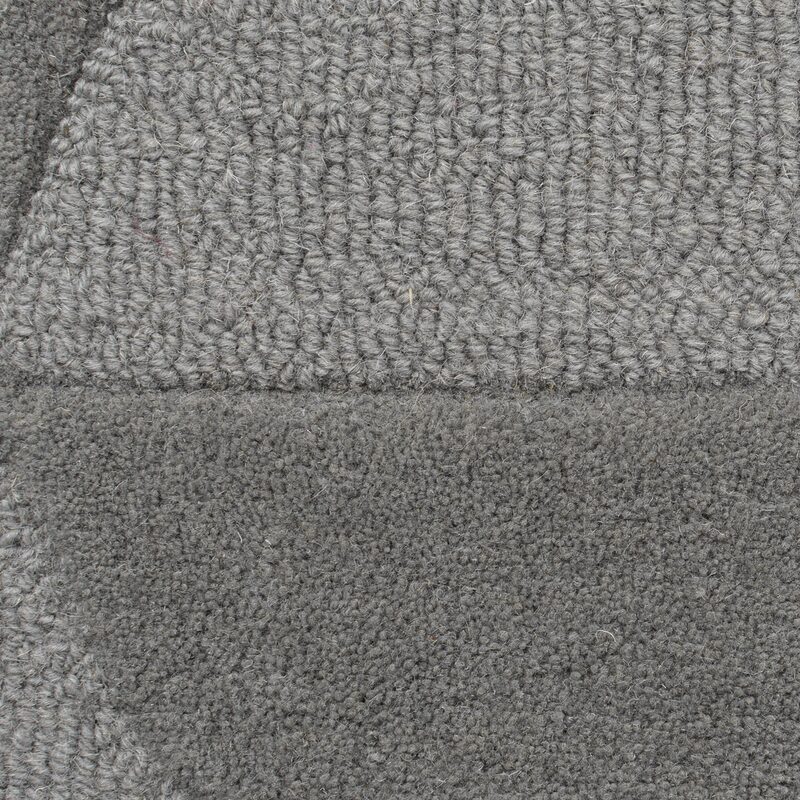 Tapis RORY coloris gris 160 x 230 cm