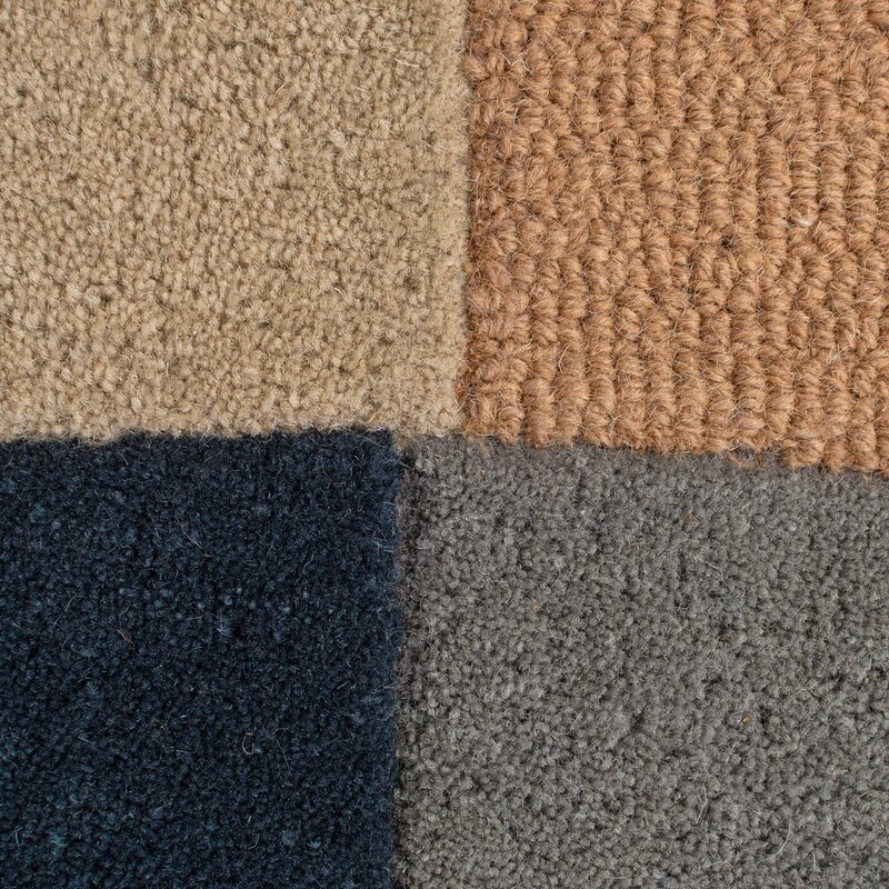 Tapis ERIN coloris brun 120 x 170 cm