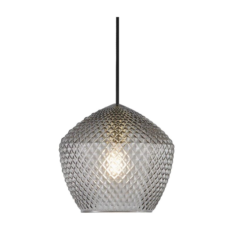 Suspension ORBIFORM coloris transparent 22 x 23 cm