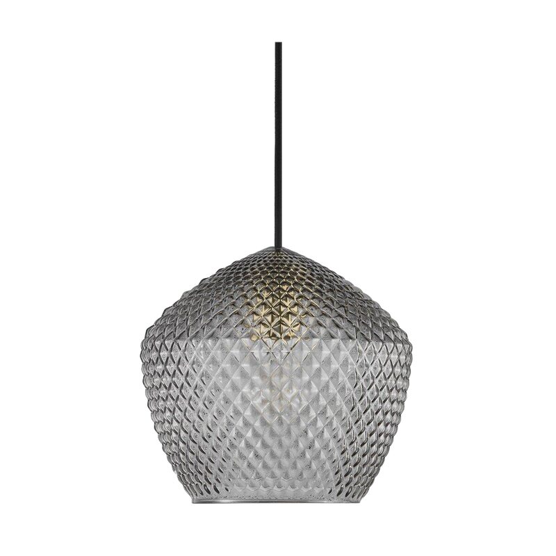 Suspension ORBIFORM coloris transparent 22 x 23 cm