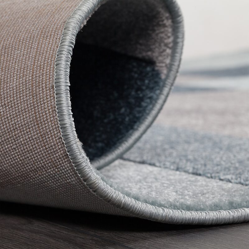 Tapis SKYLAR coloris bleu 160 x 230 cm