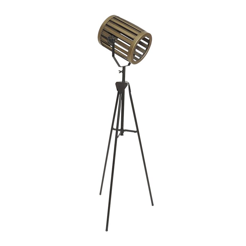 Lampadaire OSCURIO coloris laiton