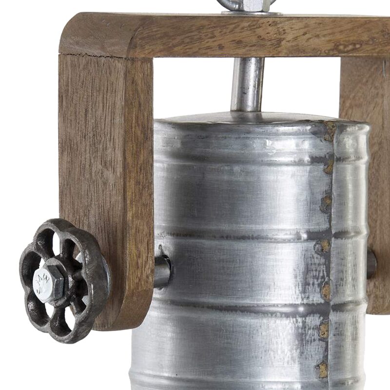Suspension BELTON coloris argent 47 x 36,5 cm