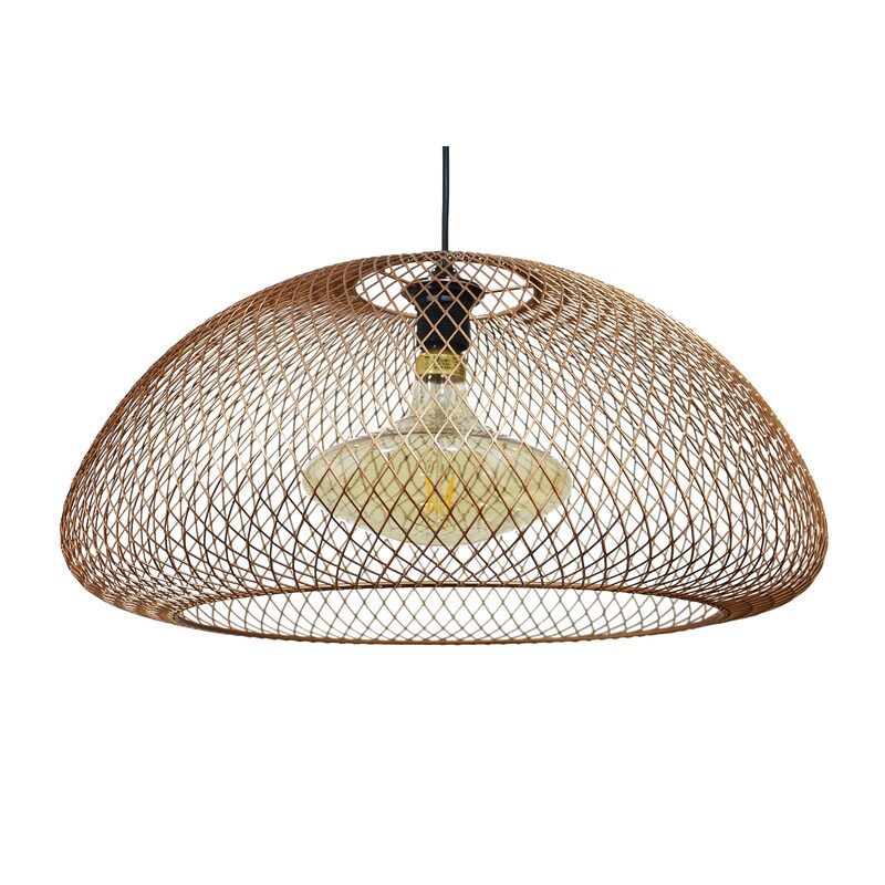 Suspension NORLINE coloris cuivre 14 x 60 cm