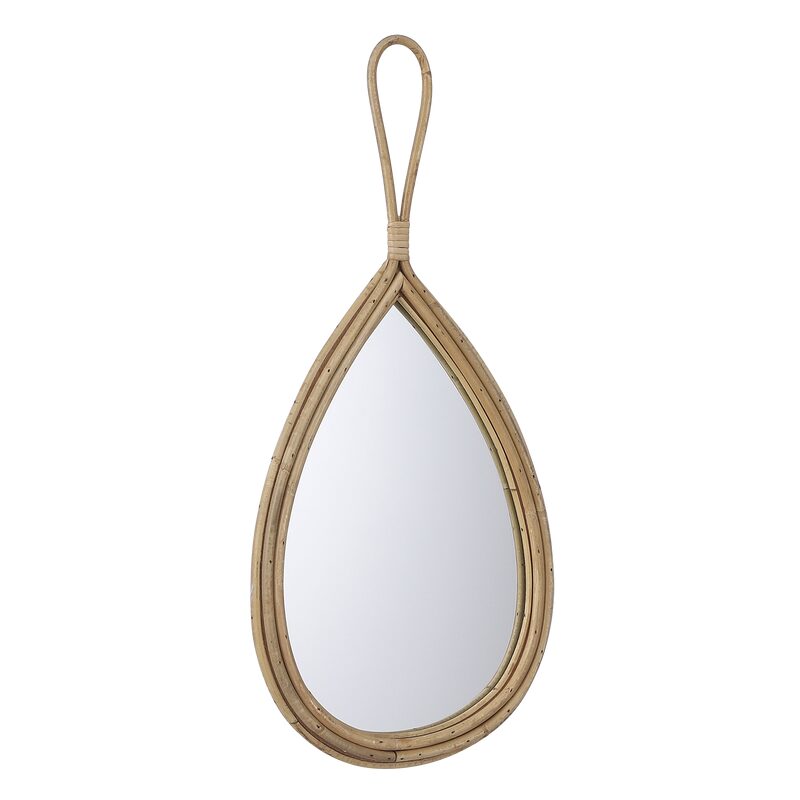 Miroir en rotin ZUNIS 28 x 59 cm