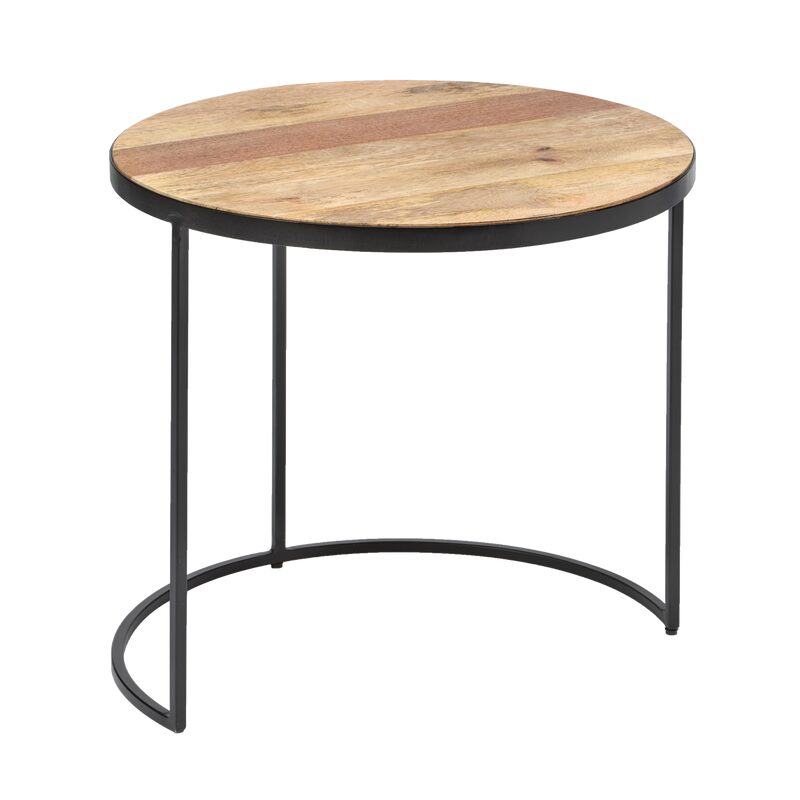 Table basse JUDITH coloris Brun bois