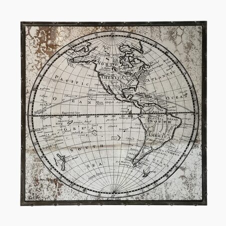 4MURS Miroir teinté GLOBE 83 x 83 cm