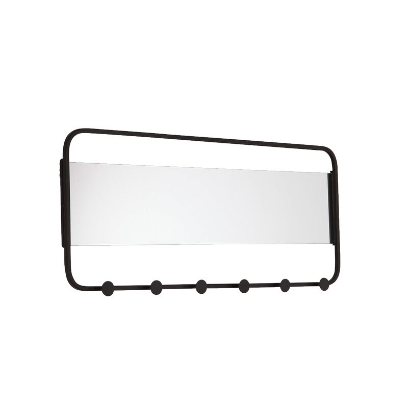 Miroir en métal ESTAR 59 x 25 cm