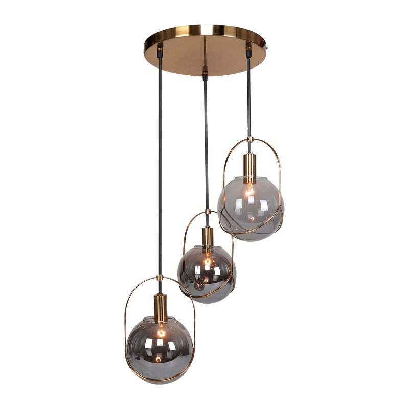 Suspension EUGÉNIE coloris or  73 x 34 cm