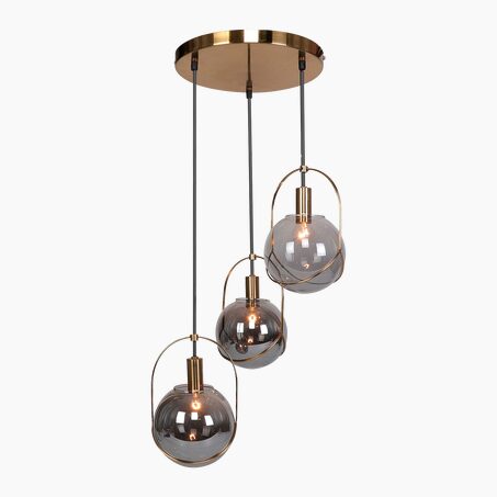 Suspension EUGÉNIE coloris or 73 x 34 cm