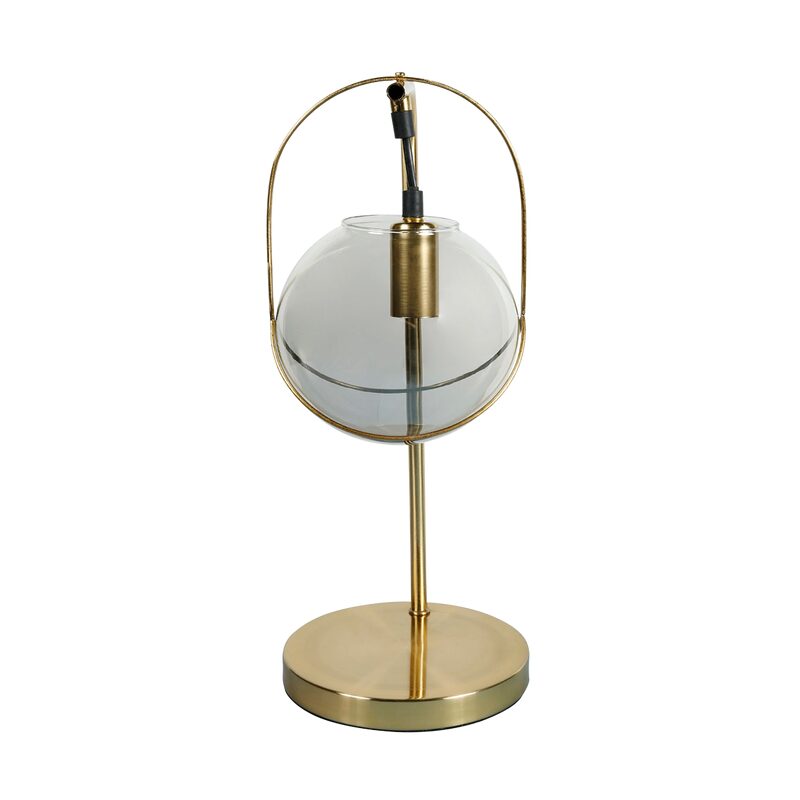 Lampe à poser EUGÉNIE coloris or  35 x 15,5 cm